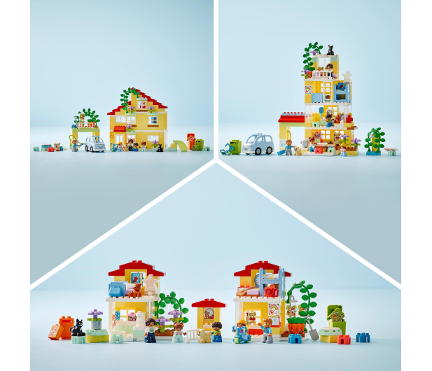 LEGO Outlet Duplo 10994 Dom rodzinny 3w1 - 1567013 - zdjęcie 5